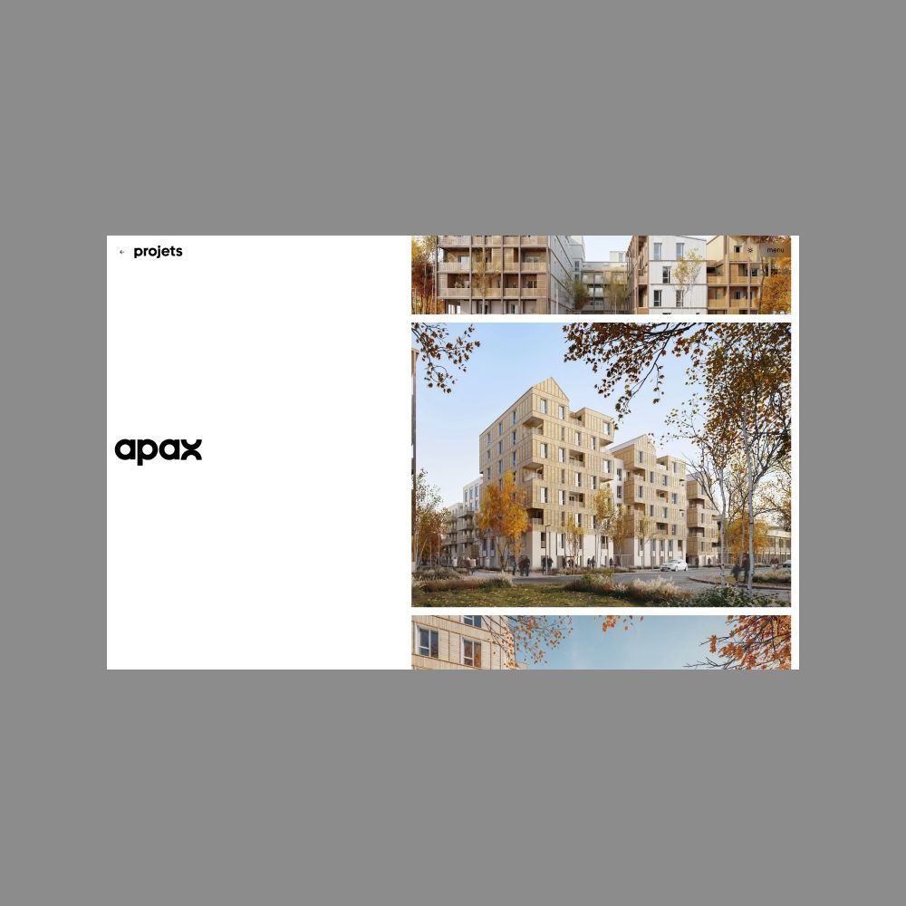 Page projet